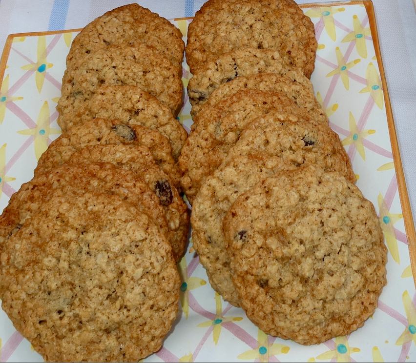 Julie G’s homemade oatmeal cookies baked fresh in Cincinnati